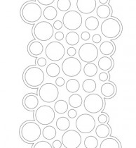 Резная 3D перегородка Bubbles