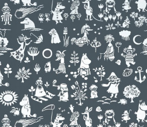 Обои Sandudd MOOMIN NEW (5164-1) флизелиновые