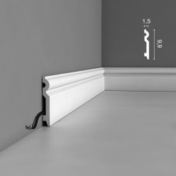 SX137F Плинтус гибкий